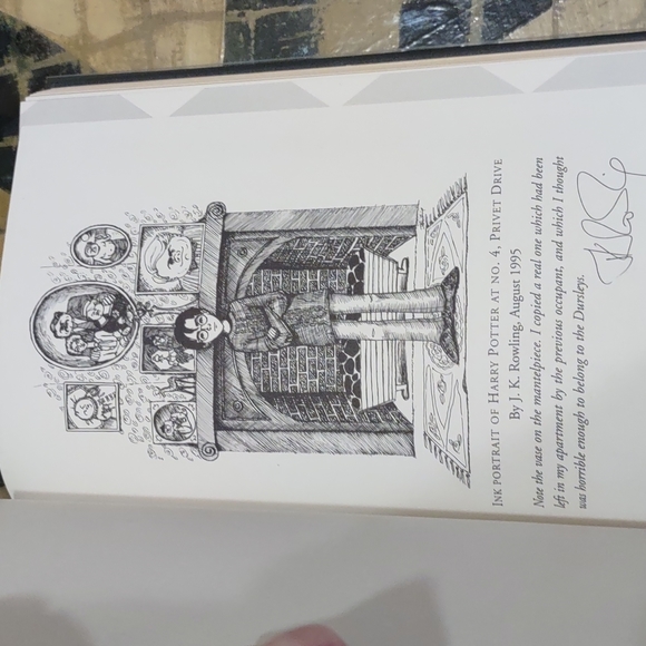 J.K. Rowling Harry Potter and the Sorcerer's Stone...First Edition - Picture 7 of 9